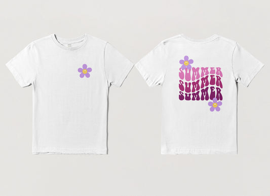 Mädchen T-shirt - Summer