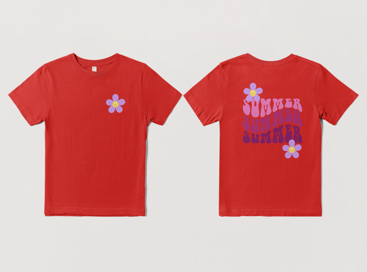 Mädchen T-shirt - Summer
