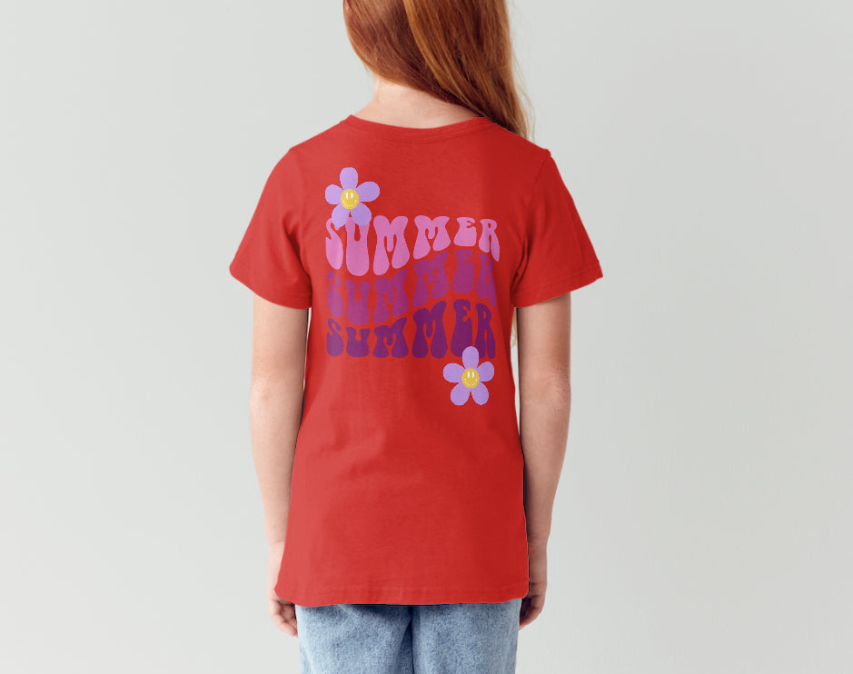 Mädchen T-shirt - Summer
