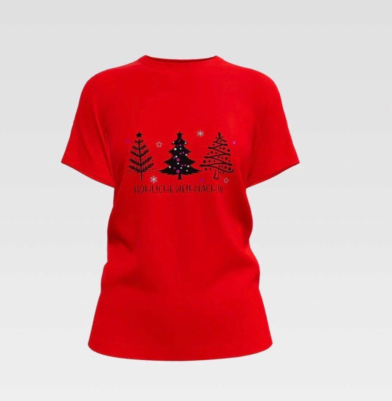 Weihnachts T-Shirt, Christmas T-Shirt minimalistisch