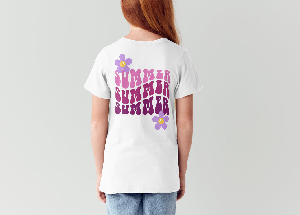 Mädchen T-shirt - Summer