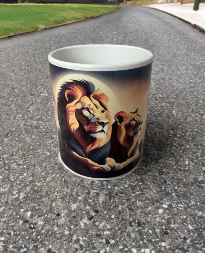 Tasse - Löwe