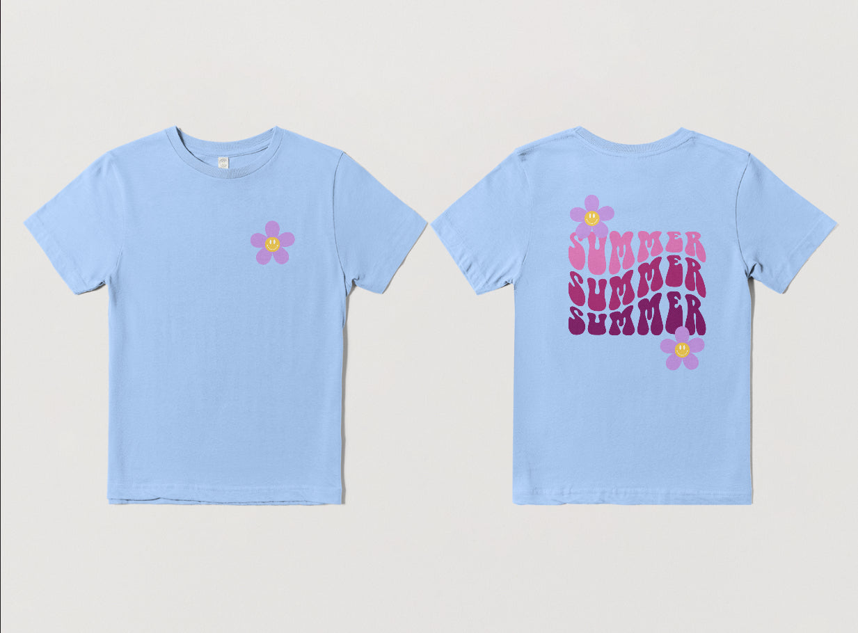 Mädchen T-shirt - Summer