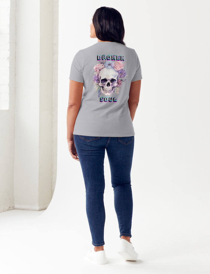Damen T-shirt - Broken Soul
