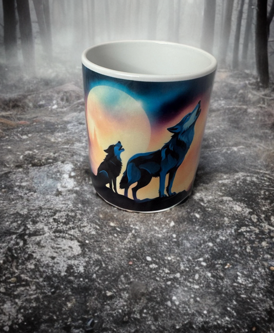 Tasse - Wölfe