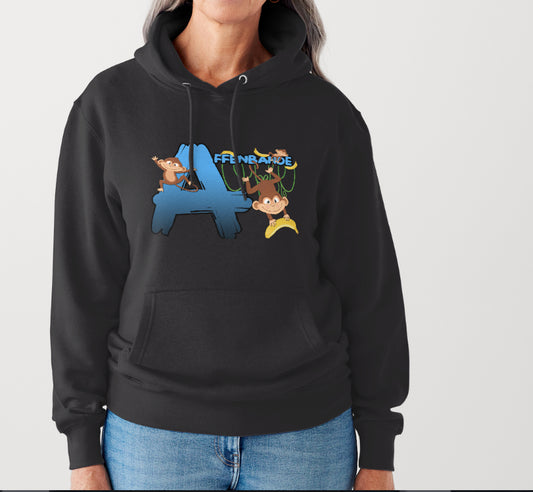 Affenbande Hoodie – verspielt, bequem & einzigartig