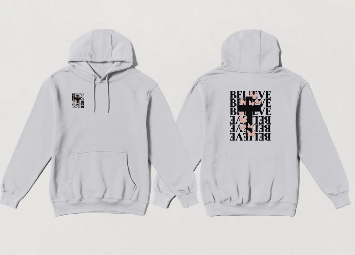 Damen Basic Hoodie - Believe
