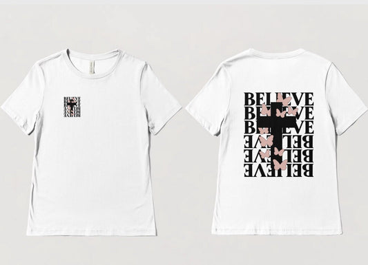 Damen T-Shirt - Believe